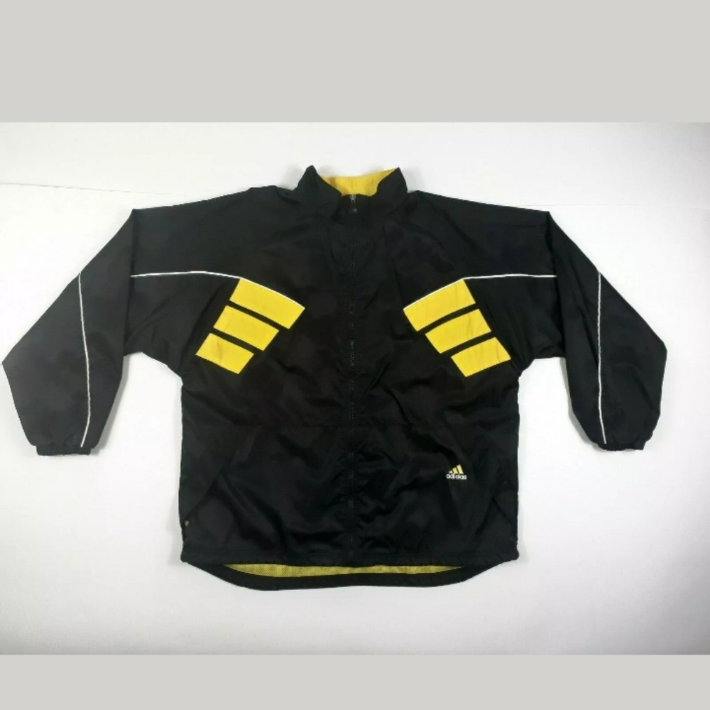 Adidas Men's XL Full Zip Vintage Windbreaker